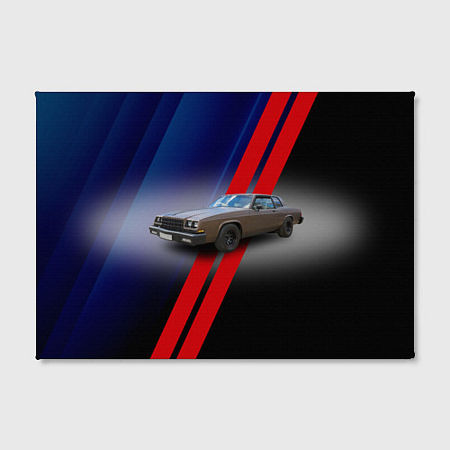Картина прямоугольная Американский автомобиль 1980 года Buick LeSabre / 3D-принт – фото 2