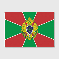 Холст прямоугольный Пограничная служба - герб ПВ, цвет: 3D-принт — фото 2