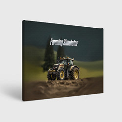 Картина прямоугольная Farming Simulator - Игрушечный желтый