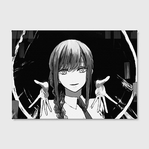 Картина прямоугольная Макима тянет ручки - Человек - бензопила / 3D-принт – фото 2