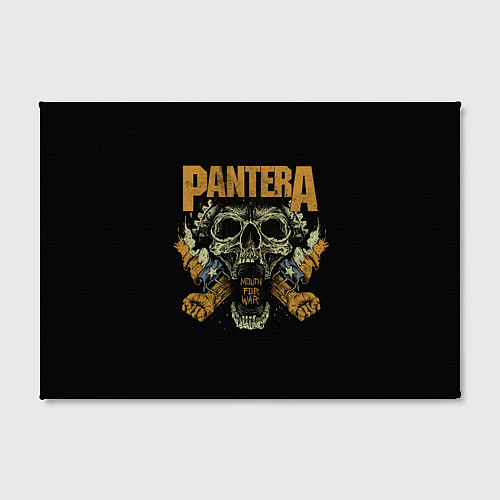 Картина прямоугольная Pantera - mouth for war / 3D-принт – фото 2