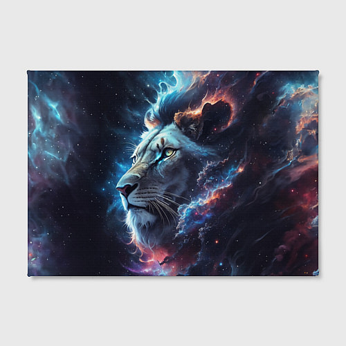 Картина прямоугольная Galactic lion / 3D-принт – фото 2