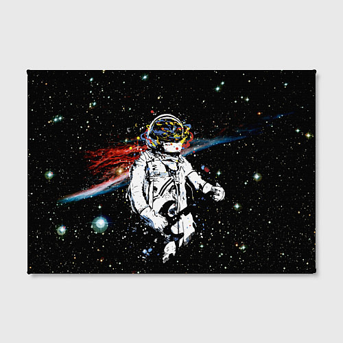 Картина прямоугольная Космонавт играет рок на гитаре / 3D-принт – фото 2