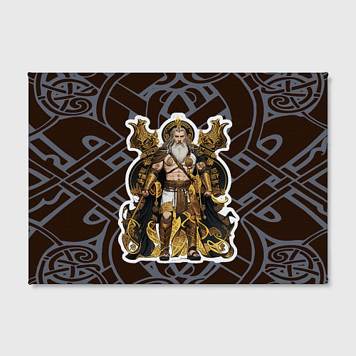 Картина прямоугольная Бог Один повелитель древних славян / 3D-принт – фото 2