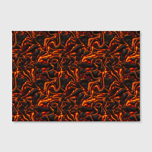 Картина прямоугольная Огненная лава / 3D-принт – фото 2