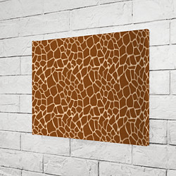Холст прямоугольный Пятнистая шкура жирафа, цвет: 3D-принт — фото 2
