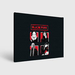 Картина прямоугольная Blackpink retro girls