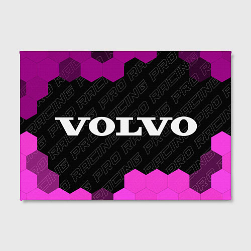 Картина прямоугольная Volvo pro racing: надпись и символ / 3D-принт – фото 2
