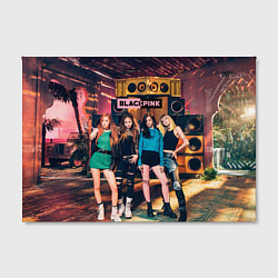 Холст прямоугольный Blackpink girls poster, цвет: 3D-принт — фото 2