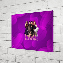 Холст прямоугольный K-pop Blackpink girls, цвет: 3D-принт — фото 2