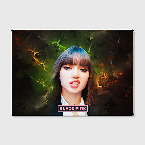 Картина прямоугольная Blackpink Lisa / 3D-принт – фото 2