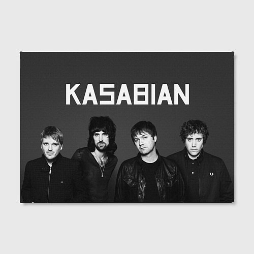 Картина прямоугольная Kasabian все участники / 3D-принт – фото 2