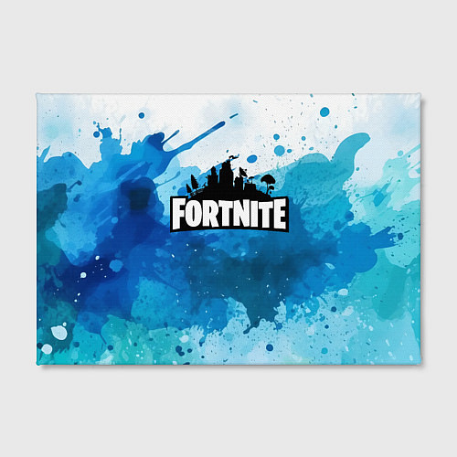 Картина прямоугольная Fortnite Logo Paint / 3D-принт – фото 2