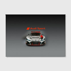Холст прямоугольный Audi sport - racing car - extreme, цвет: 3D-принт — фото 2