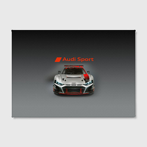Картина прямоугольная Audi sport - racing car - extreme / 3D-принт – фото 2