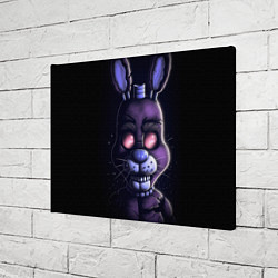 Холст прямоугольный Five Nights at Freddys Bonnie, цвет: 3D-принт — фото 2