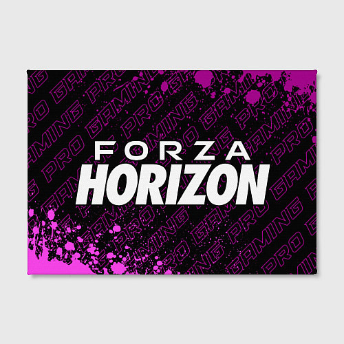 Картина прямоугольная Forza Horizon pro gaming: надпись и символ / 3D-принт – фото 2
