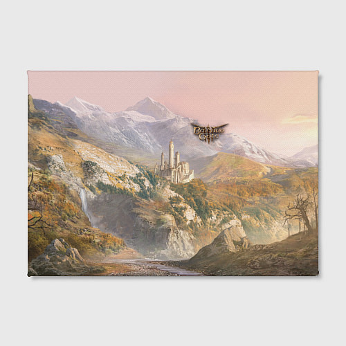 Картина прямоугольная Baldurs Gate 3 Castle / 3D-принт – фото 2
