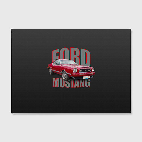 Картина прямоугольная Автомашина Ford Mustang / 3D-принт – фото 2