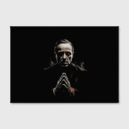 Картина прямоугольная Дон Вито Корлеоне крестный отец / 3D-принт – фото 2