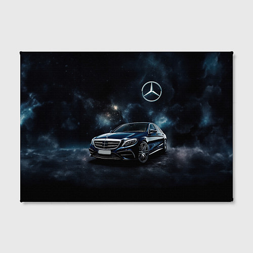 Картина прямоугольная Mercedes Benz galaxy / 3D-принт – фото 2