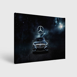 Картина прямоугольная Mercedes Benz black