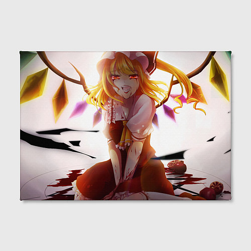 Картина прямоугольная Touhou Project Flandre Scarlet Joy / 3D-принт – фото 2