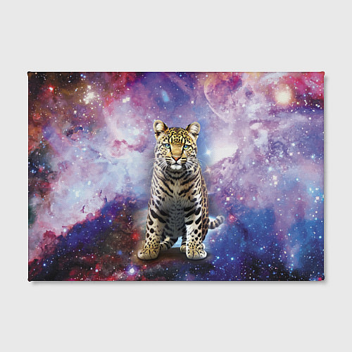 Картина прямоугольная Space leopard / 3D-принт – фото 2