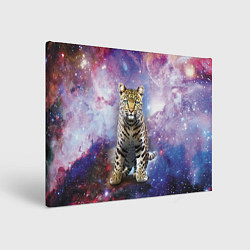 Картина прямоугольная Space leopard