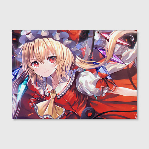 Картина прямоугольная Touhou Project Flandre Scarlet Danmaku / 3D-принт – фото 2