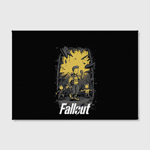 Картина прямоугольная Fallout boys / 3D-принт – фото 2