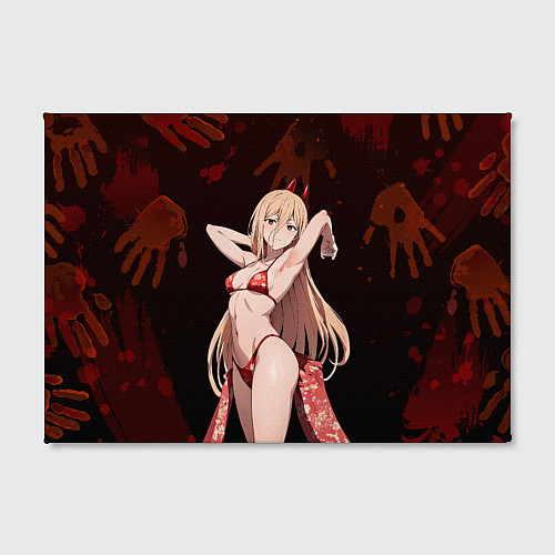 Картина прямоугольная Пауэр в бикини / 3D-принт – фото 2