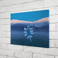 Холст прямоугольный Touhou Project Cirno Тируно 9, цвет: 3D-принт — фото 2