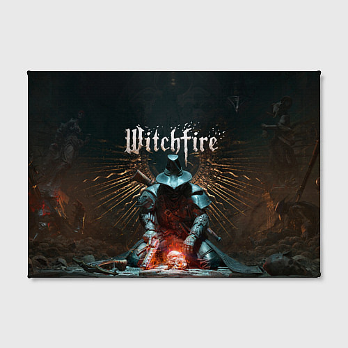 Картина прямоугольная Охотник witchfire / 3D-принт – фото 2