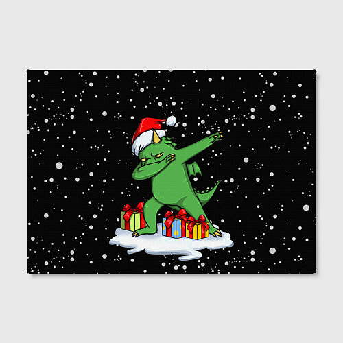 Картина прямоугольная Dragon dab / 3D-принт – фото 2