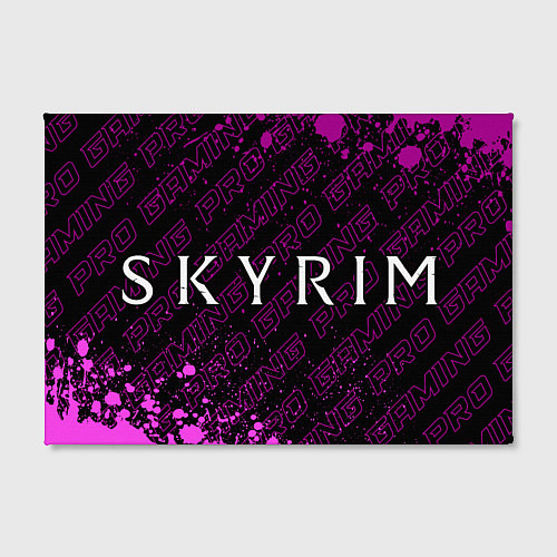 Картина прямоугольная Skyrim pro gaming по-горизонтали / 3D-принт – фото 2
