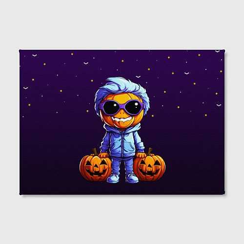 Картина прямоугольная Happy pumpkin / 3D-принт – фото 2