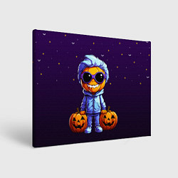 Холст прямоугольный Happy pumpkin, цвет: 3D-принт