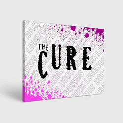 Холст прямоугольный The Cure rock legends по-горизонтали, цвет: 3D-принт