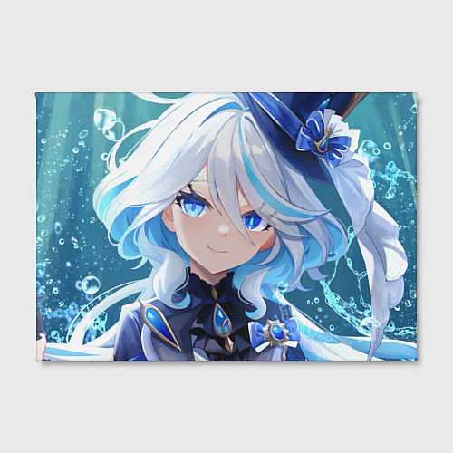 Картина прямоугольная Genshin Impact Furina Smile / 3D-принт – фото 2