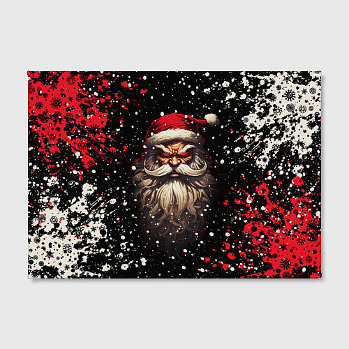 Картина прямоугольная Evil Santa Claus / 3D-принт – фото 2