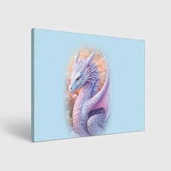 Холст прямоугольный Фэнтази дракон 2024, цвет: 3D-принт