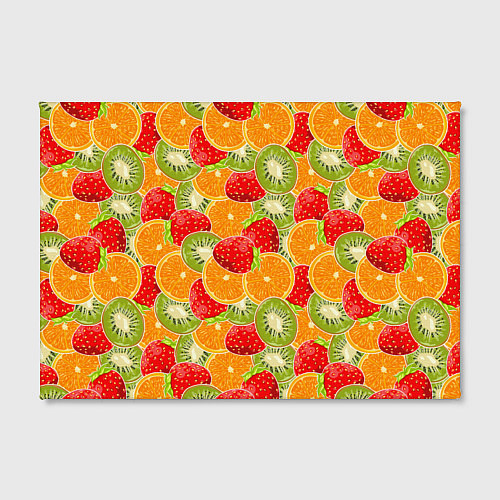 Картина прямоугольная Сочные фрукты и ягоды / 3D-принт – фото 2