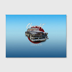 Холст прямоугольный Американский классический автомобиль Chevrolet Bel, цвет: 3D-принт — фото 2