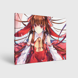 Холст прямоугольный Touhou Project Рейму Cute, цвет: 3D-принт