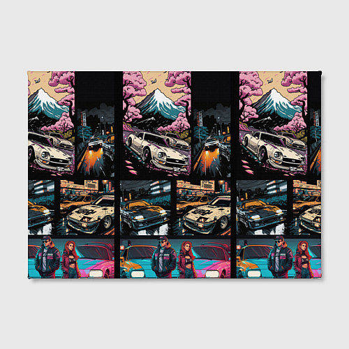 Картина прямоугольная Japanese jdm art / 3D-принт – фото 2