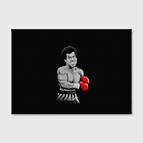 Картина прямоугольная Rocky Balboa / 3D-принт – фото 2