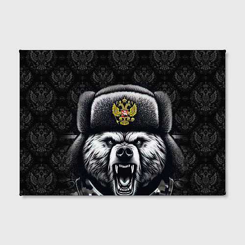 Картина прямоугольная Русский медведь / 3D-принт – фото 2