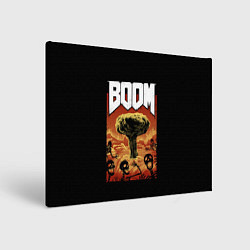 Картина прямоугольная Boom - Doom