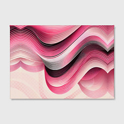 Холст прямоугольный Волны - текстура, цвет: 3D-принт — фото 2